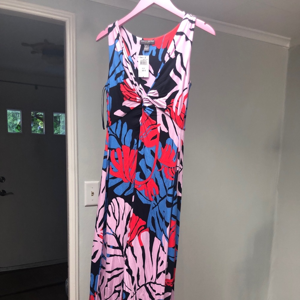 A pea in the pod maternity  maxi dress small